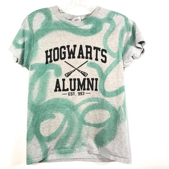 Anticulture Tops - HOGWARTS X Custom Tee Shirt Graffiti Size Small